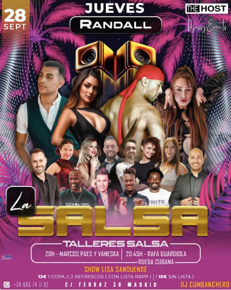 Cartel sesión Ramdall del 28/09/2023